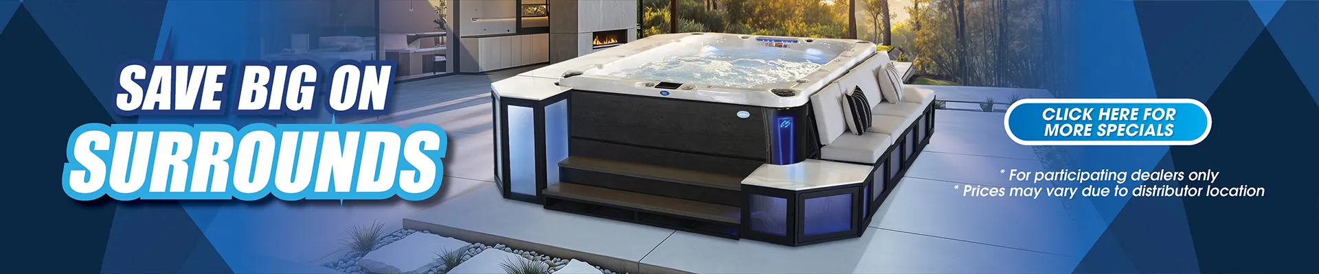 Calspas hot tub being used in a family setting - Lake Havasu City